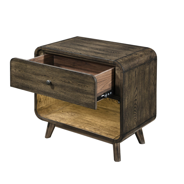 REX NIGHTSTAND- WALNUT