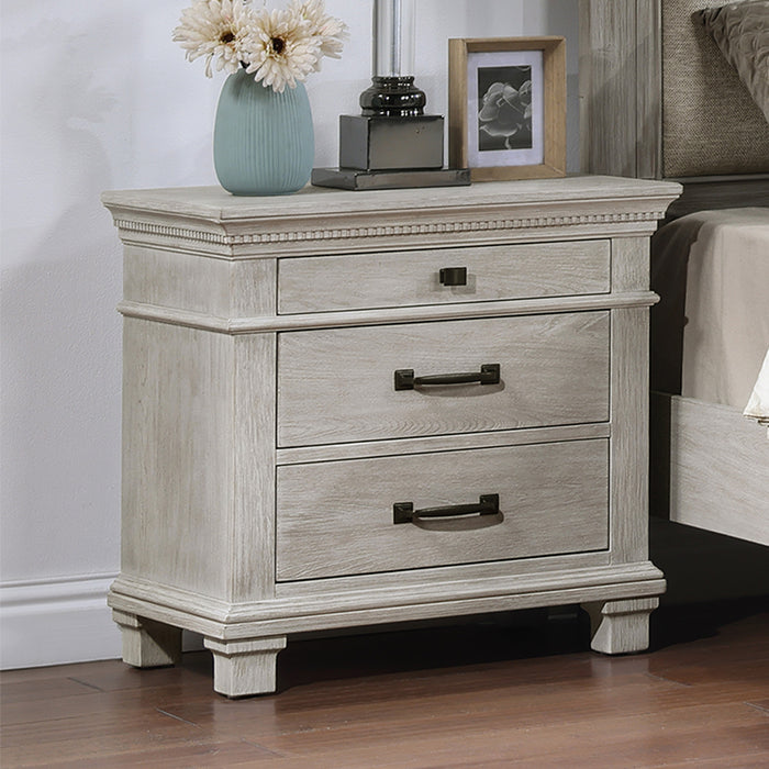 SILVER SANDS NIGHTSTAND-GRAY