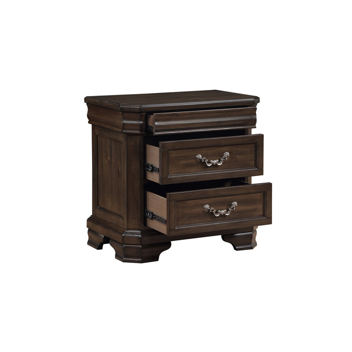 LYNDHURST NIGHTSTAND- WALNUT