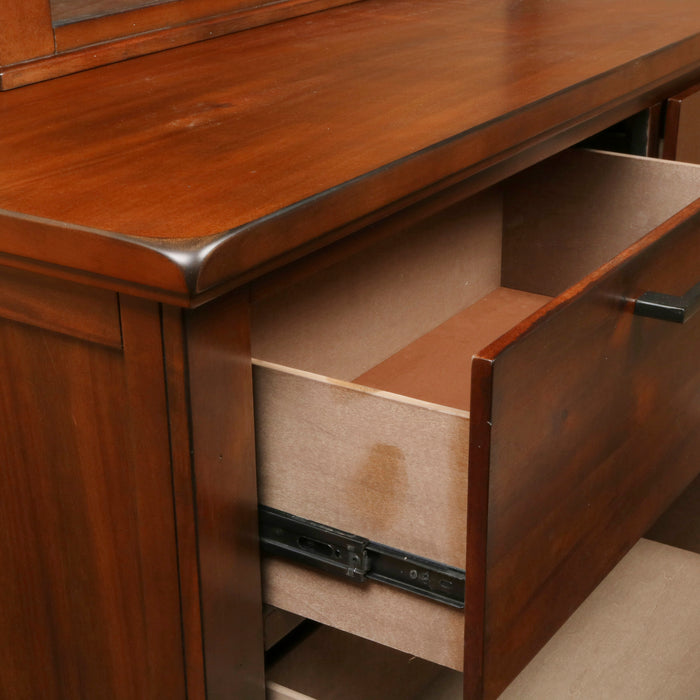 CAGNEY MIRROR - CHESTNUT