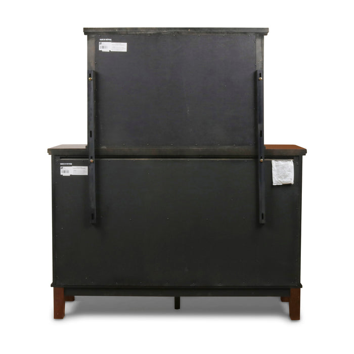 CAGNEY MIRROR - CHESTNUT