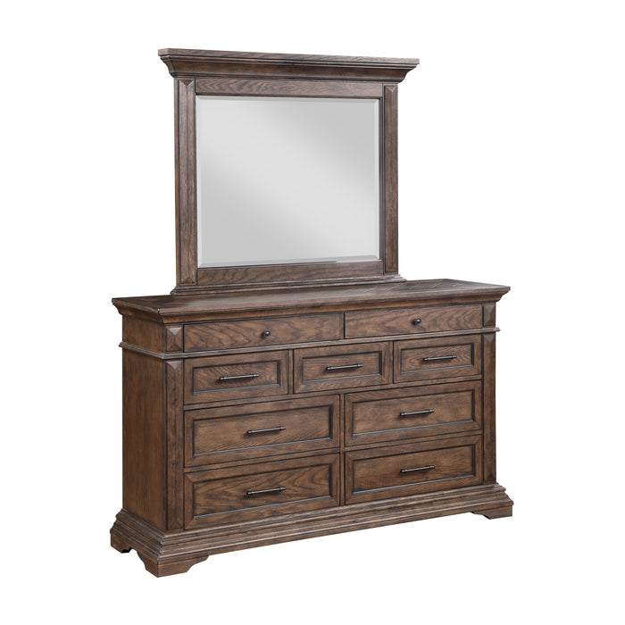 MAR VISTA MIRROR-WALNUT