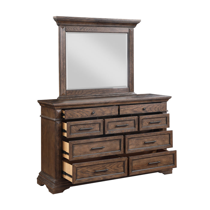 MAR VISTA MIRROR-WALNUT