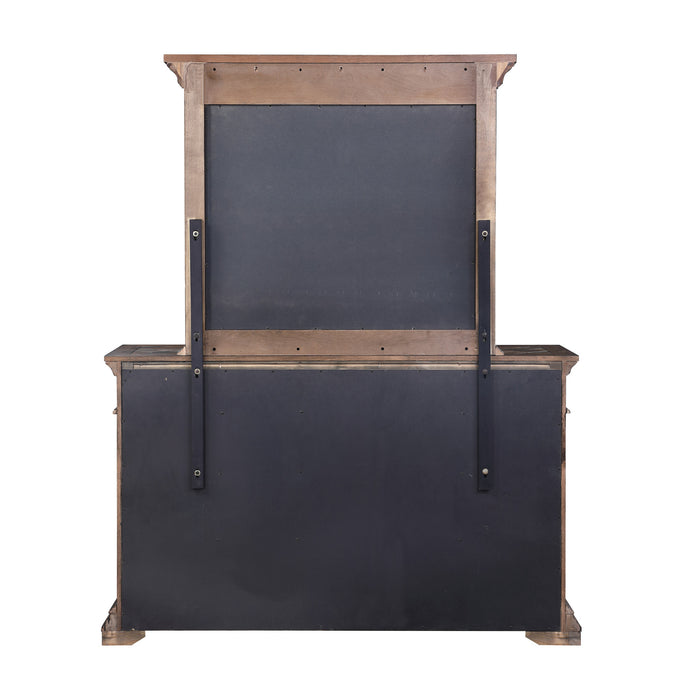 MAR VISTA MIRROR-WALNUT