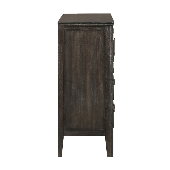 ANDOVER 60" DRESSER W/DOORS-NUTMEG