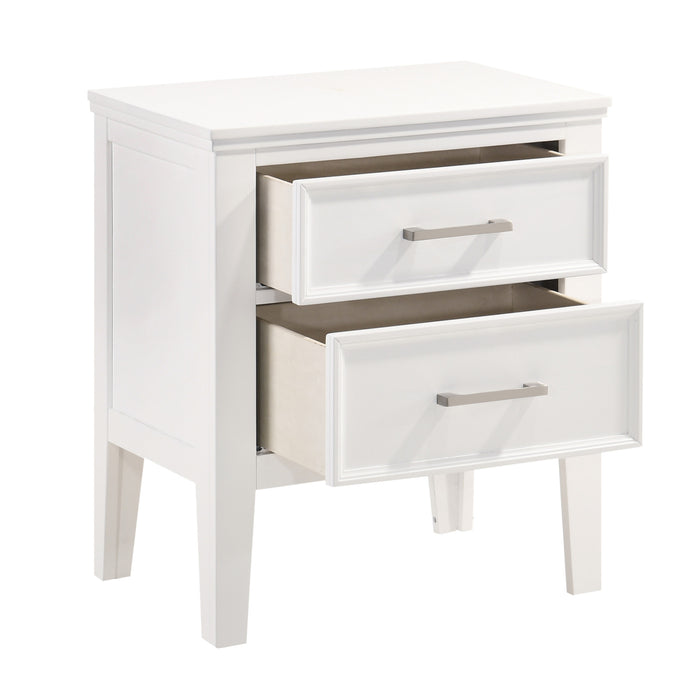 ANDOVER NIGHTSTAND-WHITE