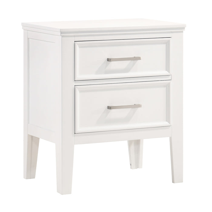 ANDOVER NIGHTSTAND-WHITE