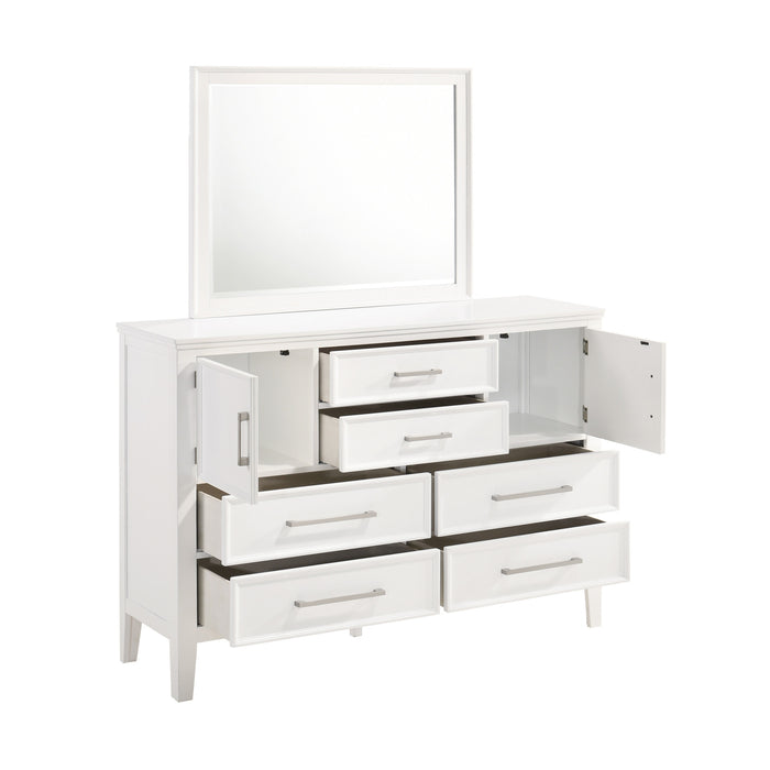 ANDOVER MIRROR-WHITE