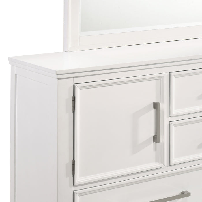 ANDOVER MIRROR-WHITE