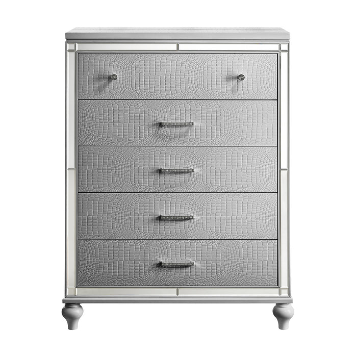 VALENTINO CHEST-SILVER