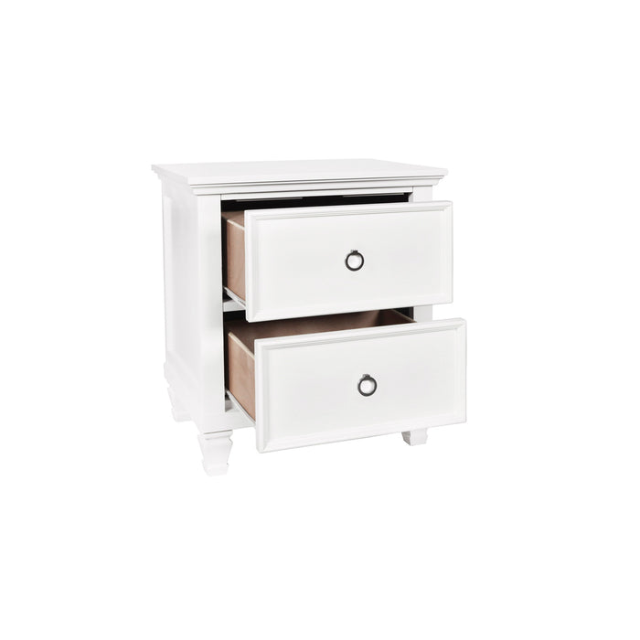 TAMARACK NIGHTSTAND- WHITE