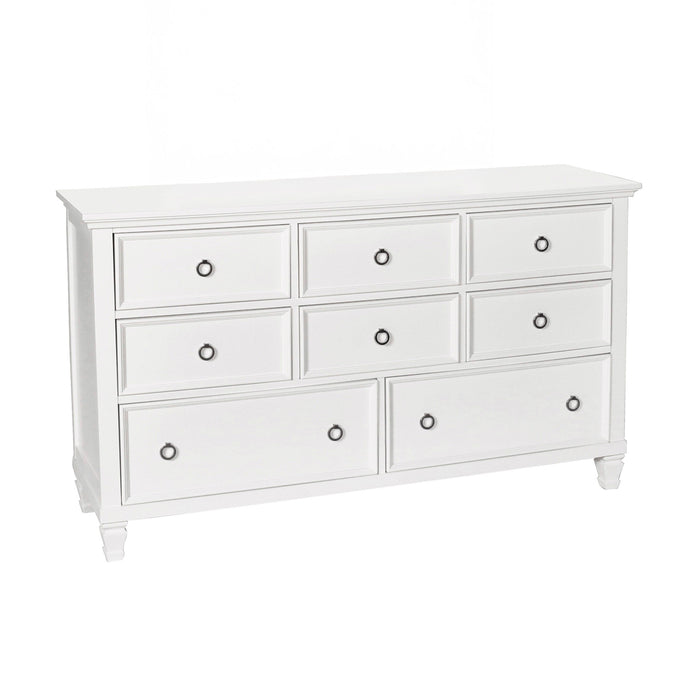 TAMARACK DRESSER- WHITE