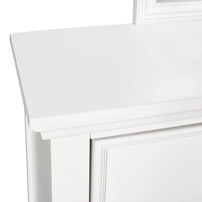 TAMARACK MIRROR- WHITE