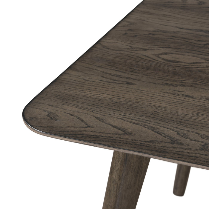 REX 72" FIXED TOP RECTANGLE DINING TABLE-WALNUT