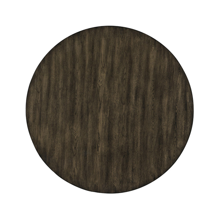 REX 48" ROUND DINING TABLE-WALNUT
