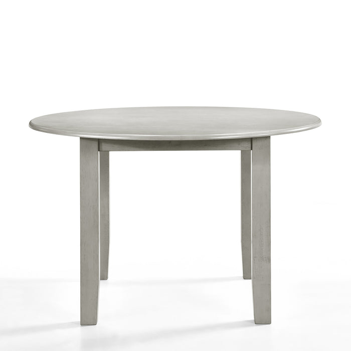 PASCAL 47" ROUND DINING TABLE-DRIFTWOOD