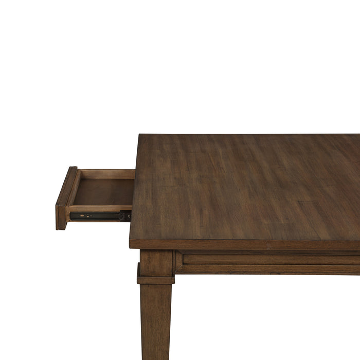 MARIANA RECTANGLE DINING TABLE-VINTAGE MOCHA