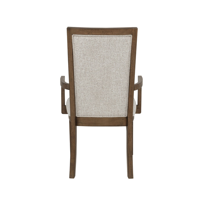 MARIANA UPHOLSTERED ARM CHAIR (2 PER CARTON)-VINTAGE MOCHA