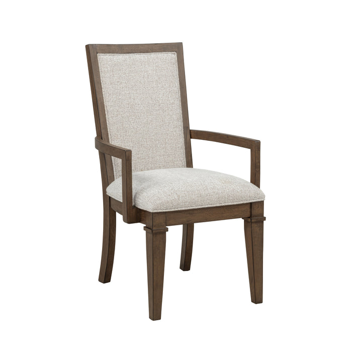 MARIANA UPHOLSTERED ARM CHAIR (2 PER CARTON)-VINTAGE MOCHA