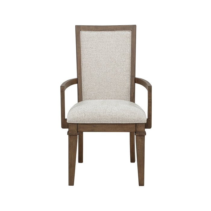 MARIANA UPHOLSTERED ARM CHAIR (2 PER CARTON)-VINTAGE MOCHA