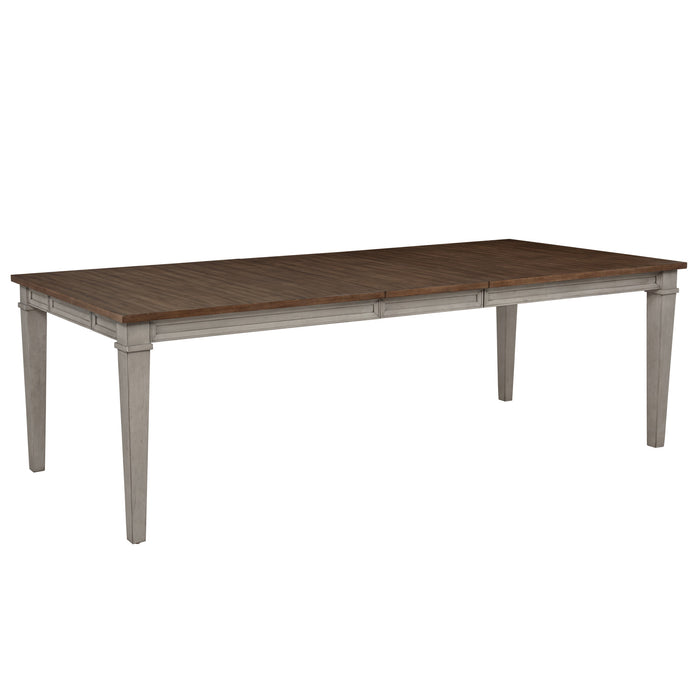 MARIANA RECTANGLE DINING TABLE-VINTAGE CREME