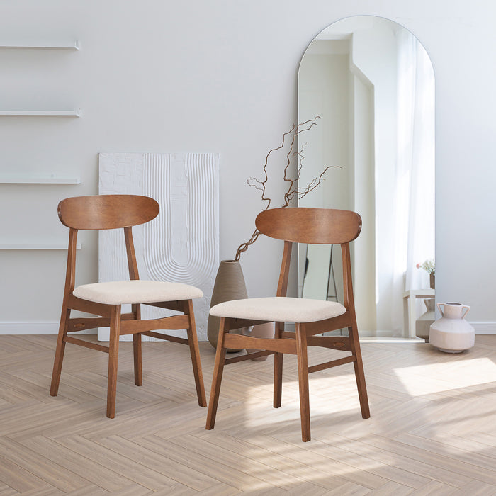 MOROCCO DINING CHAIR W/NATURAL SEAT CUSHION (2 Per Carton)