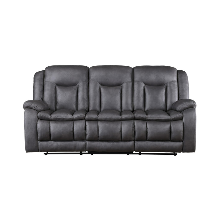 MORELLO  SOFA W/PWR FR- GRAY