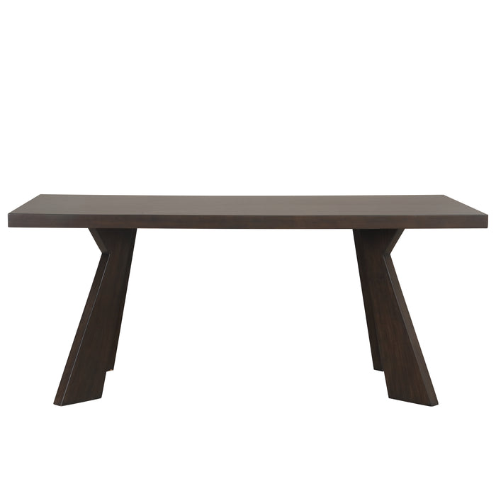 CHESTNUT RIDGE - 72" DINING TABLE + 4 CHAIRS