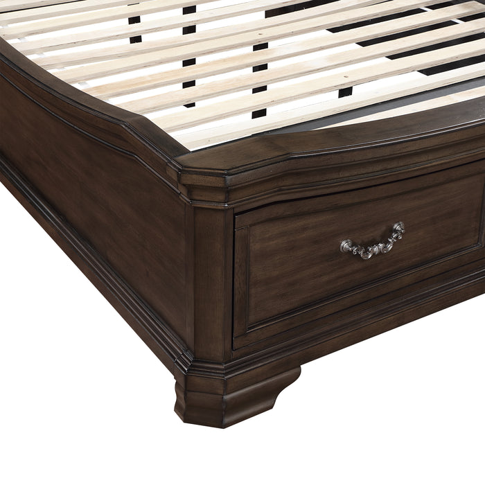 LYNDHURST WALNUT - 5/0 Q BED ONLY
