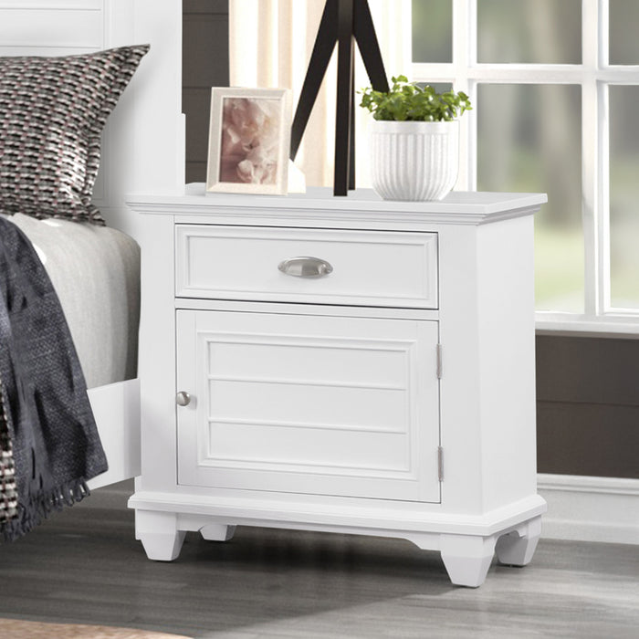 JAMESTOWN NIGHTSTAND- WHITE