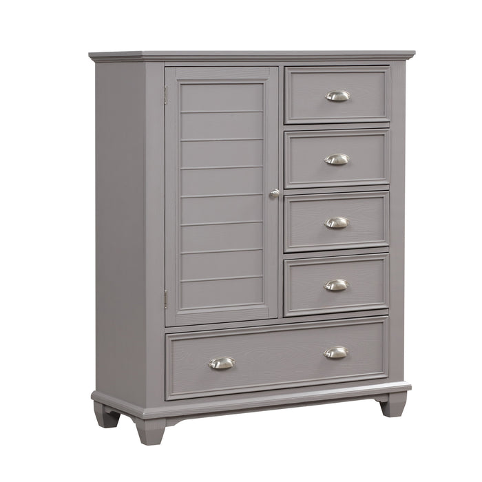 JAMESTOWN DOOR CHEST- GRAY