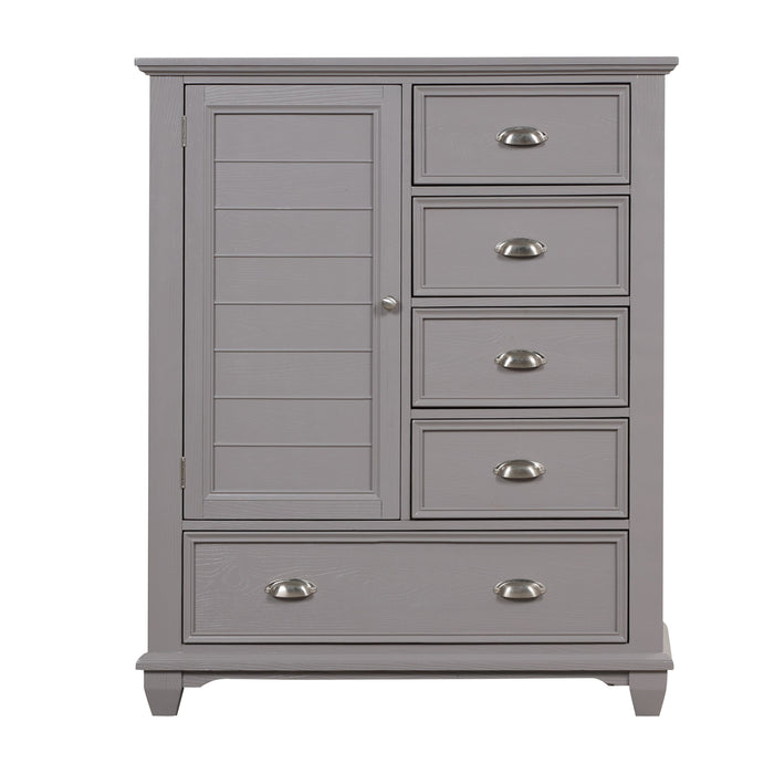 JAMESTOWN DOOR CHEST- GRAY