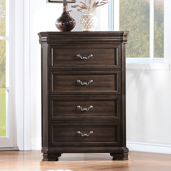 LYNDHURST CHEST- WALNUT