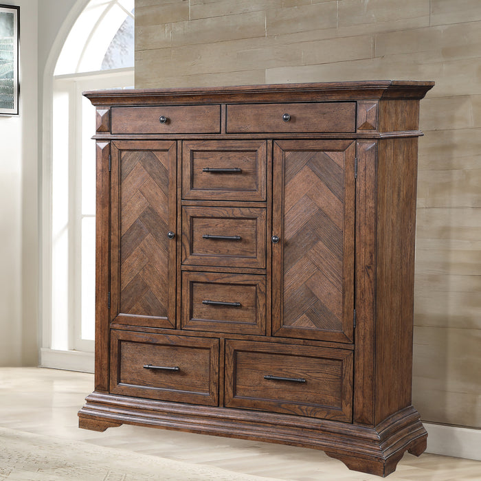 MAR VISTA DOOR CHEST-WALNUT
