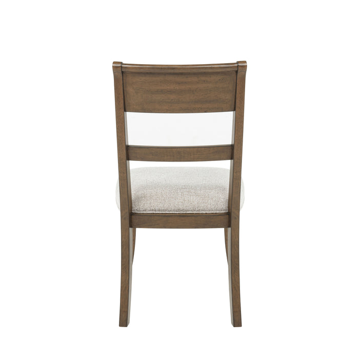 MARIANA WOOD BACK SIDE CHAIR (2 PER CARTON)-VINTAGE MOCHA
