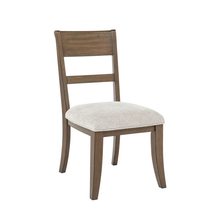MARIANA WOOD BACK SIDE CHAIR (2 PER CARTON)-VINTAGE MOCHA