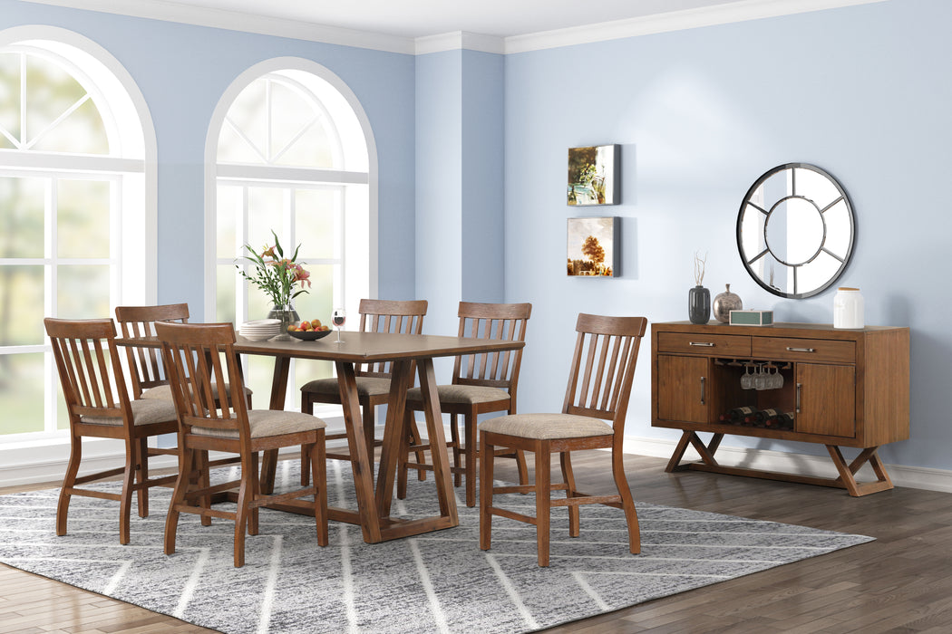 PUTNAM COUNTER CHAIR (2 PER CARTON)-WALNUT