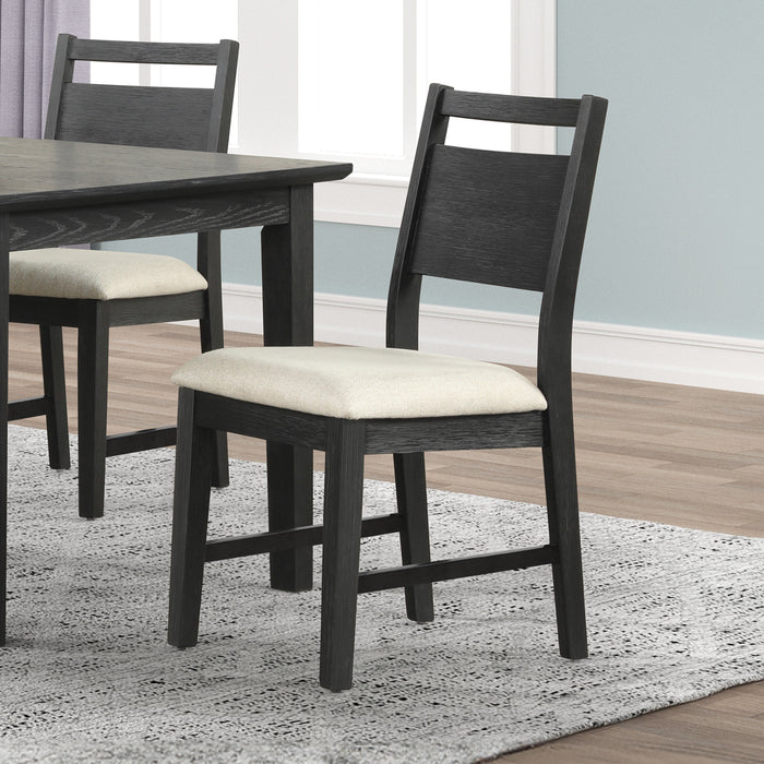 SABLE CREST DINING CHAIR -BLACK