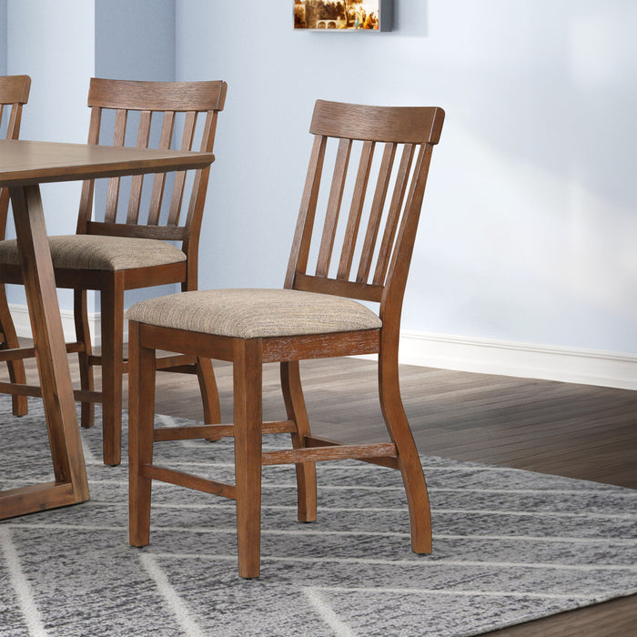 PUTNAM COUNTER CHAIR (2 PER CARTON)-WALNUT