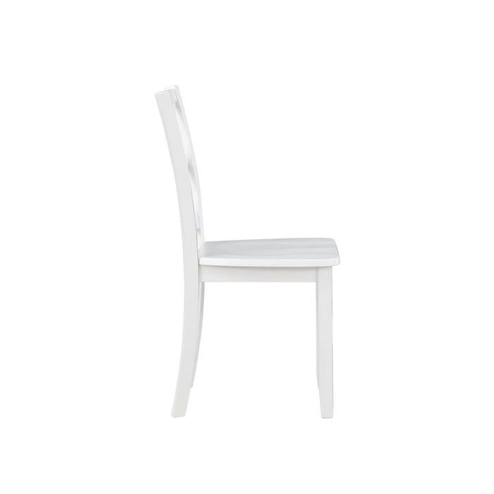 TRELLIS DINING CHAIR (2 PER CARTON)-WHITE