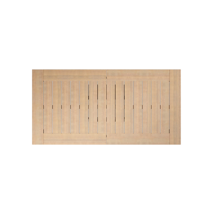 WESLEY PATIO DINING TABLE W/SELF STORING LEAF