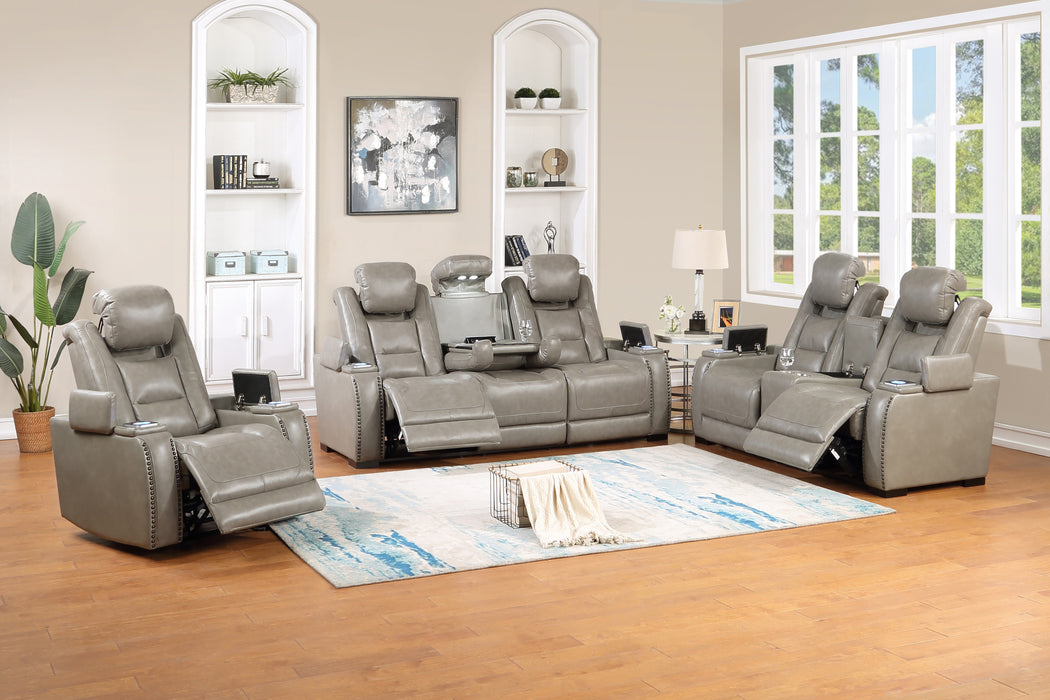 BRECKENRIDGE II GLIDER RECLINER-LT GRAY
