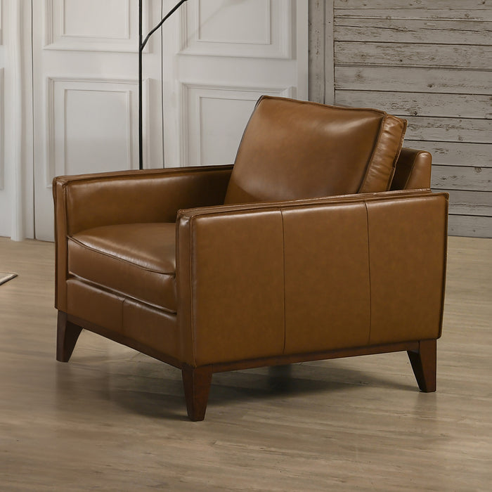 CASPAR CHAIR-CARAMEL