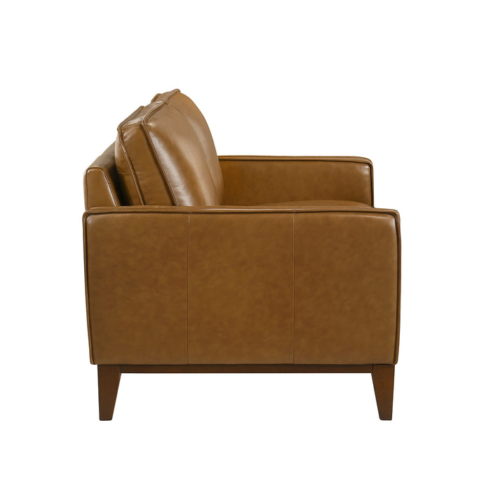 CASPAR LOVESEAT-CARAMEL