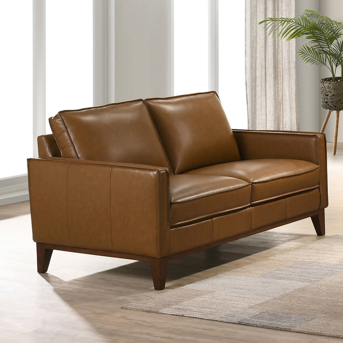 CASPAR LOVESEAT-CARAMEL