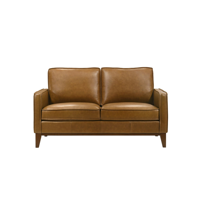 CASPAR LOVESEAT-CARAMEL