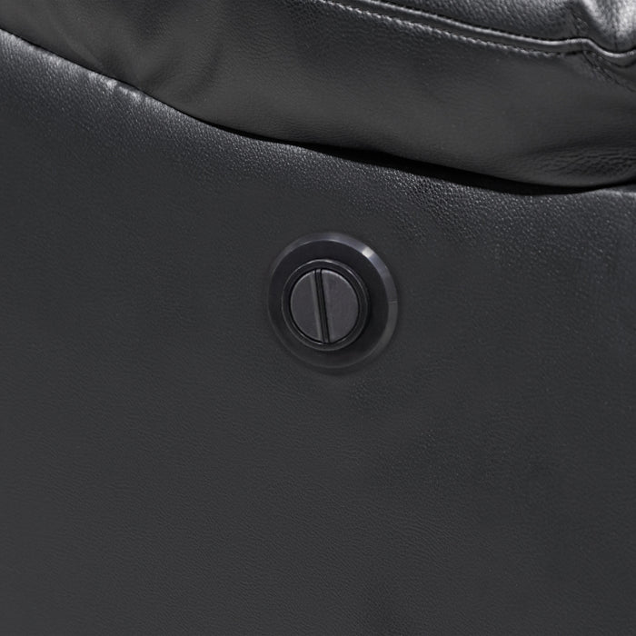 NIKKO  SOFA W/PWR FR-BLACK/GRAY