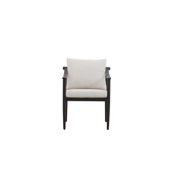 MOANA OUTDOOR - 6 IVORY DINING CHAIRS