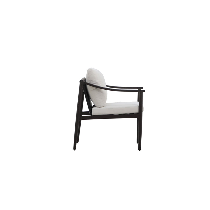 MOANA OUTDOOR - 6 IVORY DINING CHAIRS