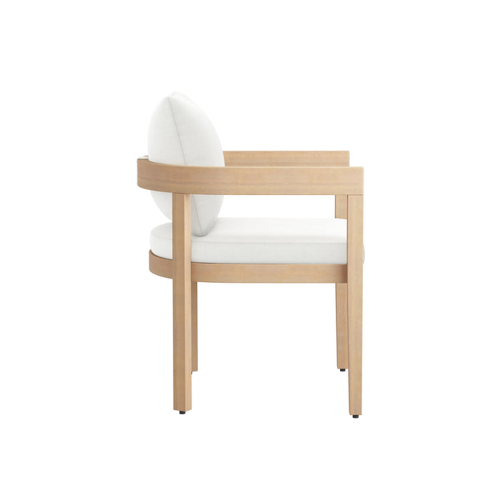 WESLEY PATIO SIDE CHAIR - 6PCS - WHITE